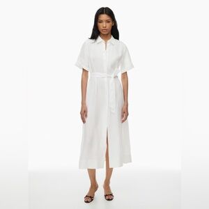 Aritzia - Wilfred - Eleta linen dress - Size S - White